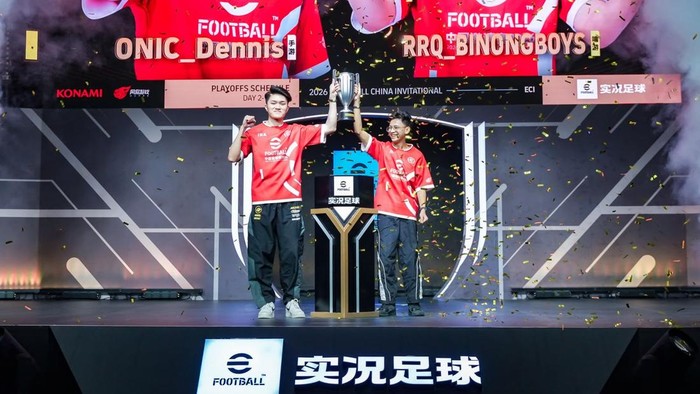 Indonesia Juara eFootball China Invitational 2026 